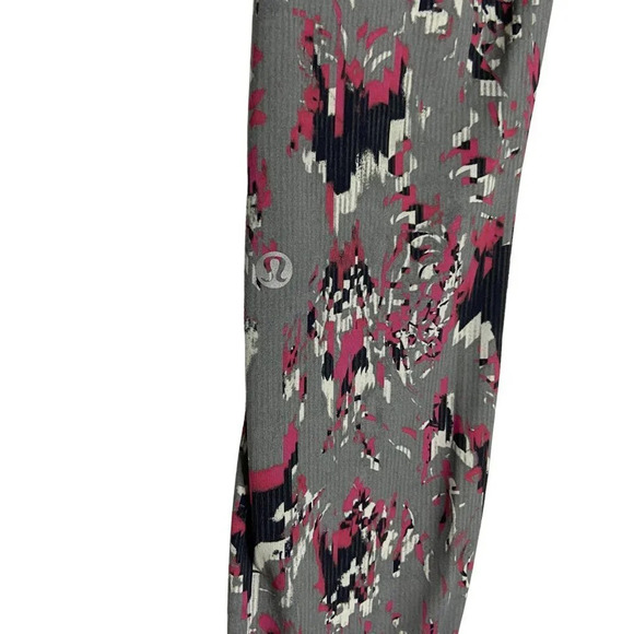 Lululemon Fast and Free High Rise Tight 25" Floral Flux Multi-sz 4 - Picture 7 of 9
